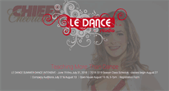 Desktop Screenshot of ledance.com